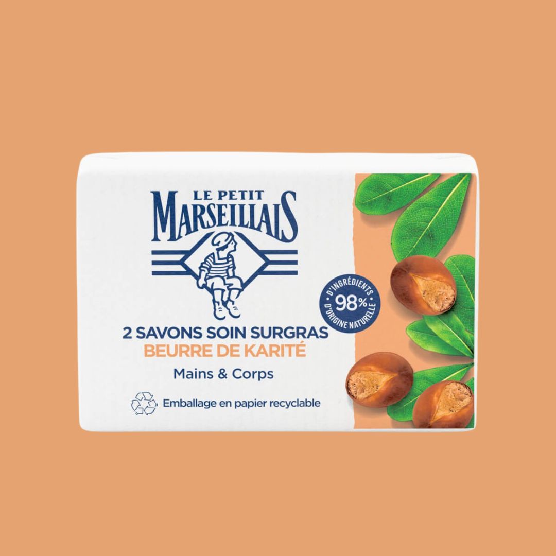 Le Petit Marseillais Shea Butter Soap: 2 x 100g Bars